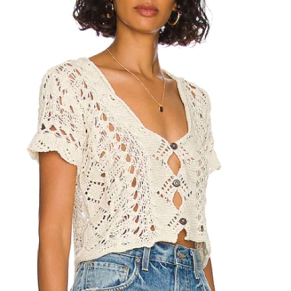 NWT Free People jilly cardigan - Picture 3 of 4